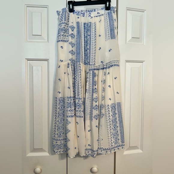 NWT BA&SH Isko Blouse and Skirt In Bandana Print- size Medium - Picture 9 of 15